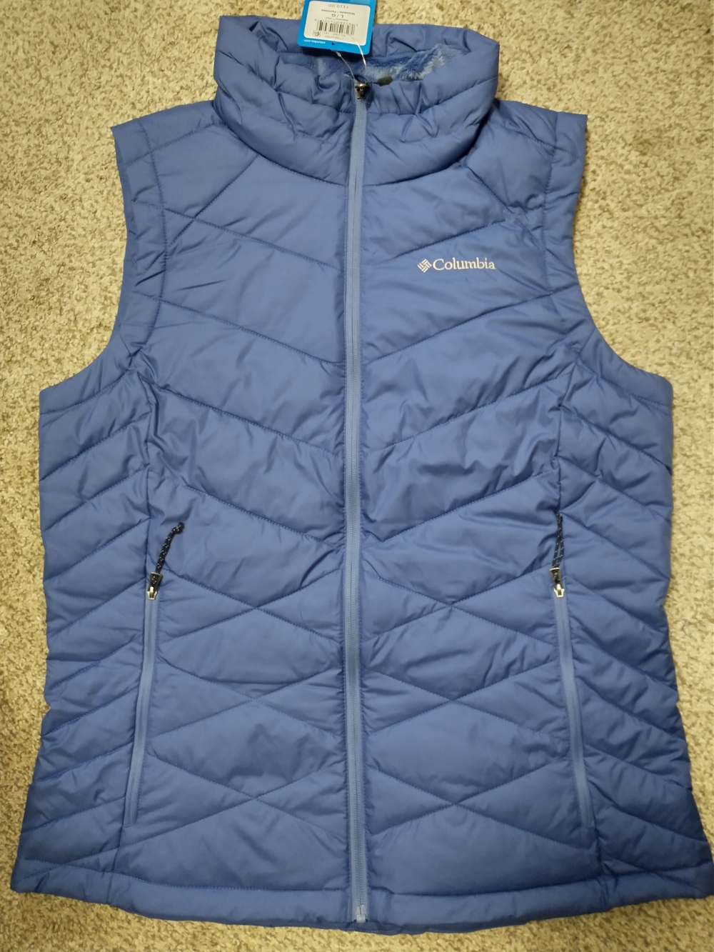 Columbia Women’s Heavenly Vest - L - Light Blue